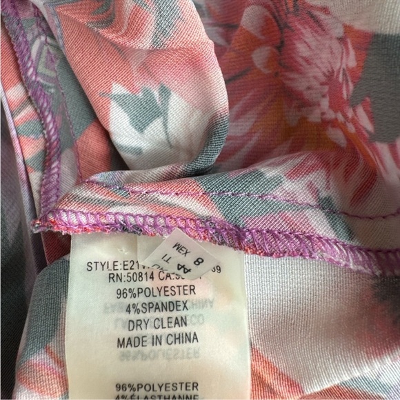 ELIE TAHARI Delilah Floral Pleated Midi Skirt, Size 8. - Picture 12 of 14